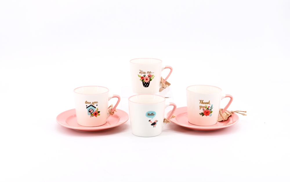 Coffee collections-New bone china cup set